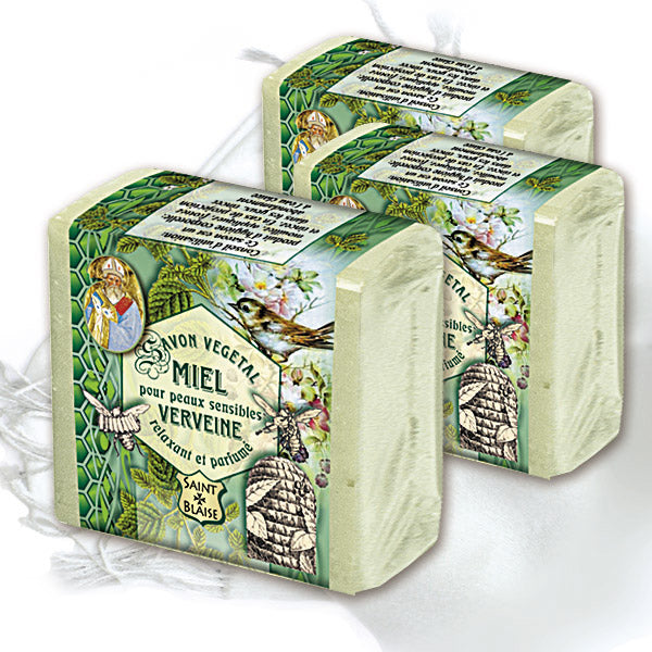 Savon végétal au miel & verveine