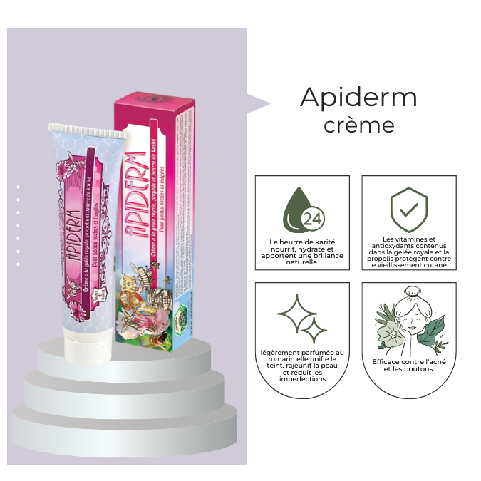 Apiderm crème