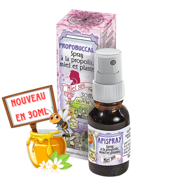 Propobuccal (ex Prodontal) - spray propolis gorge 30 ml Apivie
