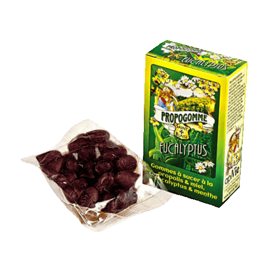 Propogomme - propolis, menthe et eucalyptus 45g