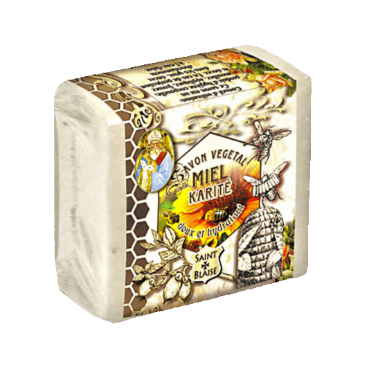 Savon végétal au miel et karité 100g